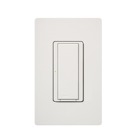Lutron Vive Maestro Wireless Switch, 6A Light/3A Fan, Single Pole/Multi-Location, Neutral Required, 120V, MRF2S-6ANS-SN, Snow White,