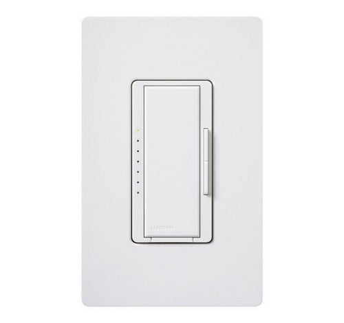 Lutron Vive Maestro Wireless MLV Dimmer, 600VA MLV/150W LED, Single Pole/Multi-Location, Neutral Required, 120V, MRF2S-6ND-120-WH, White
