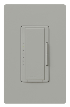 Lutron Vive Maestro Wireless ELV Dimmer, 600W ELV/150W LED, Single Pole/Multi-Location, Neutral Required, 120V, MRF2S-6ELV120-GR, Gray