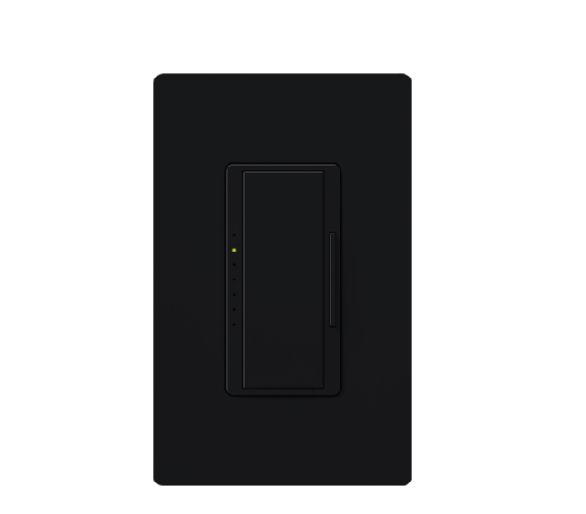 Lutron Vive Maestro Wireless MLV Dimmer, 600VA MLV/150W LED, Single Pole/Multi-Location, Neutral Required, 120V, MRF2S-6ND-120-MN, Midnight