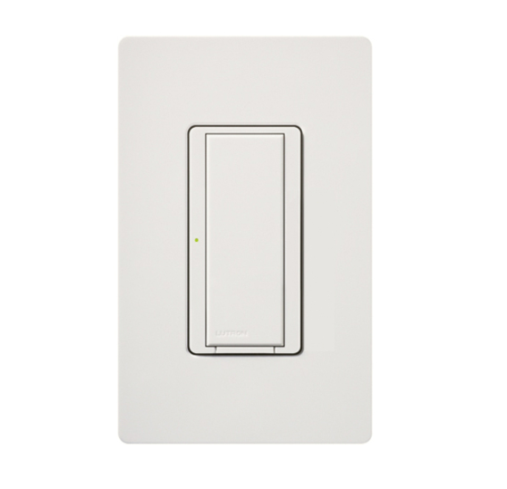 Lutron Vive Maestro Wireless Switch, 8A Light/3A Fan, Single Pole/Maestro, No Neutral Required, 120-277V, MRF2S-8S-DV-SN, Snow White