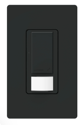 Lutron Vive Maestro Occupancy/Vacancy In-Wall Sensor Switch, 8A Light/4.4A Fan Switching, 120/277V, MRF2S-8SS-BL, Black