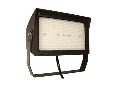 Maxlite MSF210HA-CSBYPR7TA Adjustable Beam Flood - 0-10V Dimming, Adjustable Beam - CCT Selectable - Yoke - 7pin Receptacle - Shorting Cap - TAA - Finish Bronze