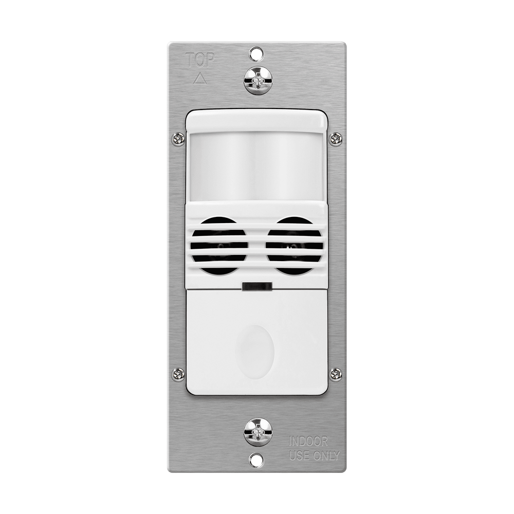 180° Dual-Technology Occupancy/Vacancy Motion Sensor Wall Switch, Neutral Wire Required, Single Pole