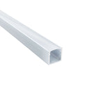 4-ft Deep Channel, Aluminum (Plastic Diffuser, End Caps & NUTP13 3M Adhesive Mounting Tape Included)