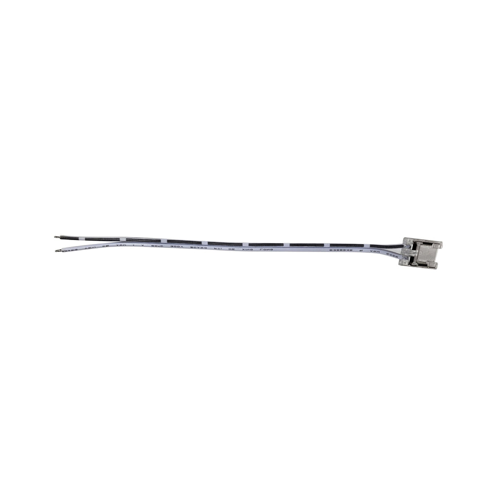 12" Power Cord, Left Polarity, for COB LED Tape Light