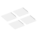 2'x2' Contractor Series LED Backlit Panel with Selectable Lumens & CCT (3000/3500/4000K), White (4-Pack)