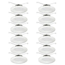 6" Contractor Series LED Retrofit Reflector with Selectable CCT, White (12-Pack)