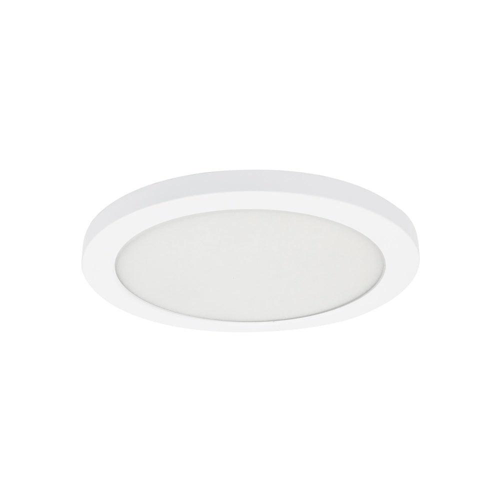 8" ELO+ Surface Mounted LED, 1100lm / 18W, 2700K, 90+ CRI, 120V Triac/ELV Dimming, White