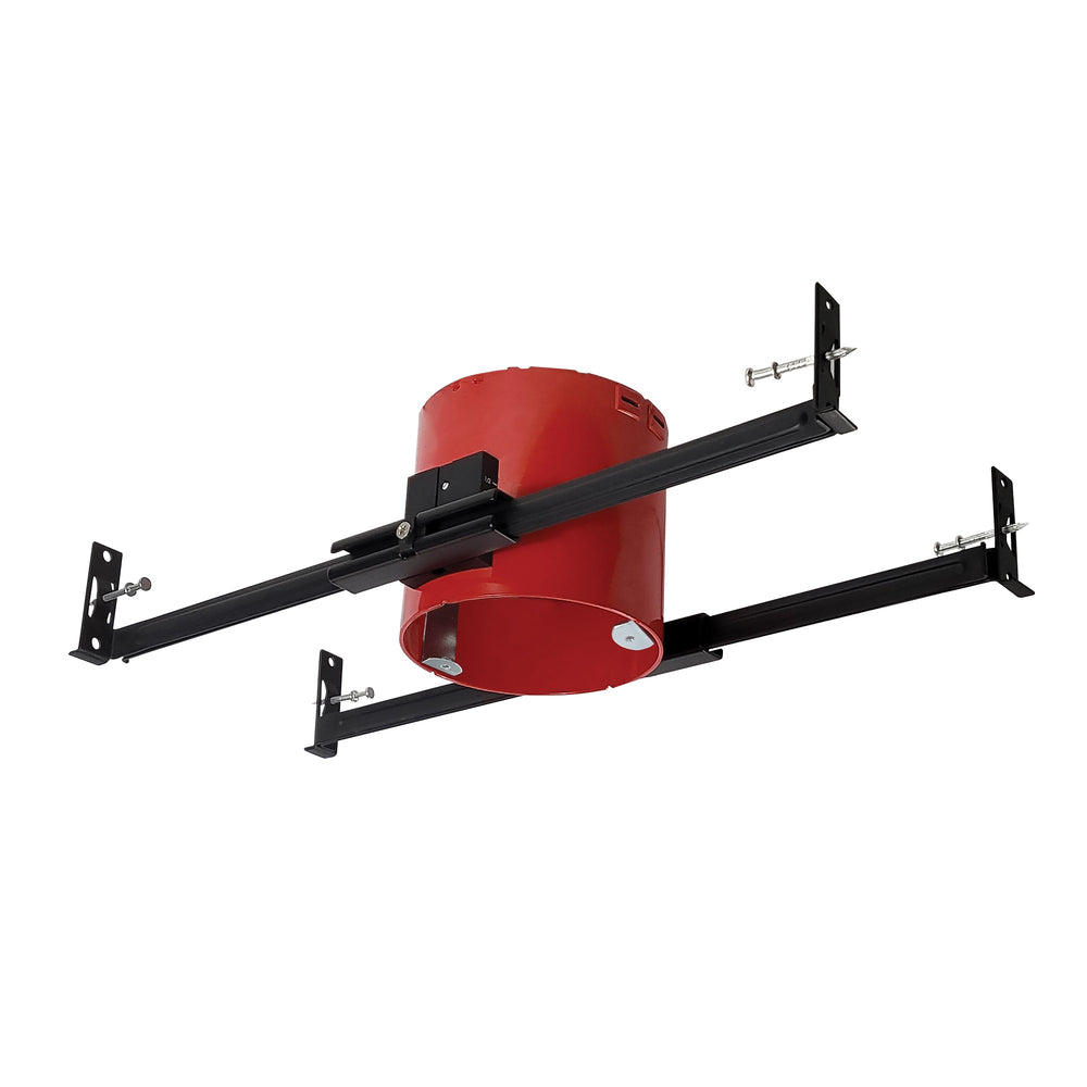 4" IC Airtight Junction Box Recessed Housing with Surface Mount Bracket