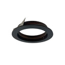 4" Iolite PLUS Trimless to Flanged Converter Accessory, Black