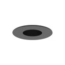 4" Pearl 120V LED Round Pinhole Retrofit, 950lm / 10W, 2700K, Black Pinhole / Black Flange