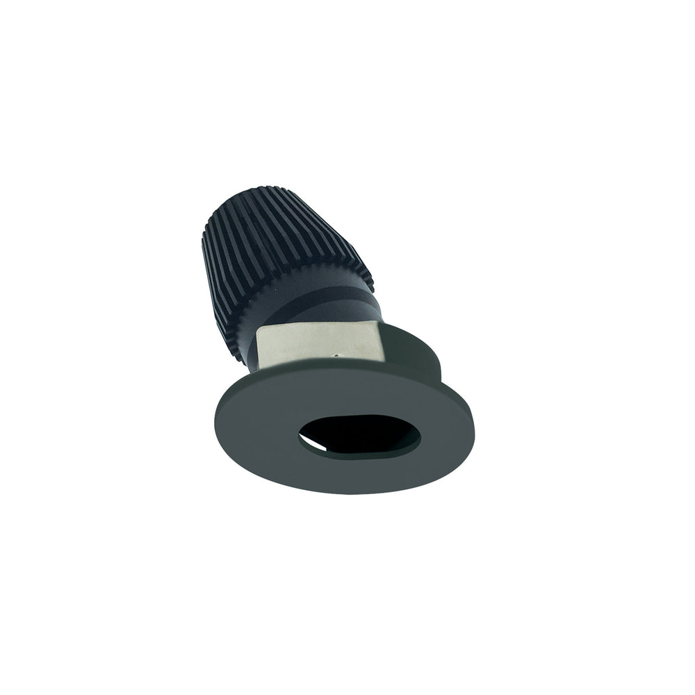 1" Iolite LED BWF Round Adjustable Slot Aperture, 600lm, 2700K, Black Slot Aperture / Black Flange
