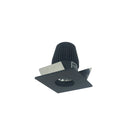 1" Iolite LED BWF Square Reflector with Round Aperture, 600lm, 2700K, Black Reflector with Round Aperture / Black Flange