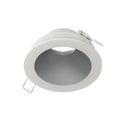 4" Iolite Can-less Round Downlight Trim, Haze Reflector / Warm White Flange