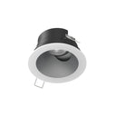 4" Iolite Can-less Adjustable Slot Trim, Haze Reflector / Bright White Flange