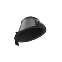 4" Iolite Can-less Slope Trim, Black finish