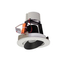 4" Iolite LED Round Adjustable Cone Retrofit, 1000lm / 12W, 2700K, Black Reflector / Black Flange