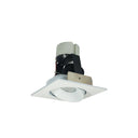 4" Iolite LED Square Adjustable Cone Retrofit, 1000lm / 12W, 2700K, Black Reflector / Black Flange
