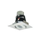 4" Iolite LED Square Adjustable Gimbal Retrofit, 1000lm / 12W, 2700K, Black Finish