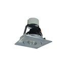 4" Iolite LED Square Adjustable Gimbal Retrofit, 1000lm / 12W, 2700K, Black Finish