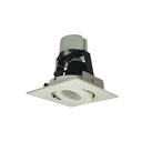 4" Iolite LED Square Adjustable Gimbal Retrofit, 1000lm / 12W, 2700K, Black Finish