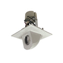 4" Cobalt Square Adjustable Elbow LED Retrofit, 800lm / 12W, 2700K, Black Finish