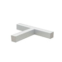 "L" Shaped L-Line LED Direct Linear w/ Dedicated CCT, 3000lm / 3000K, Aluminum Finish