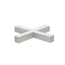 "L" Shaped L-Line LED Direct Linear w/ Dedicated CCT, 3000lm / 3000K, Aluminum Finish