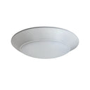 6" AC Opal LED Surface Mount, 1200lm / 16W, Selectable CCT, Natural Metal finish