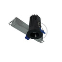 1" M1+ Round LED Downlight, 600lm / 9W, 2700K, Matte Black finish