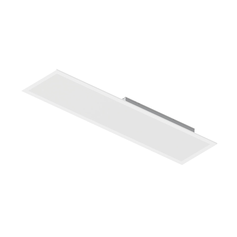 1'x4' LED Backlit Panel with Selectable CCT, 3500lm / 30W, White Finish, Integral Motion Sensor