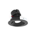 4" Pearl 120V LED Round Adjustable Cone Retrofit, 1250lm / 10W, 2700K, Black Reflector / Black Flange