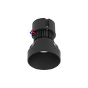 4" Pearl 120V LED Round Trimless Retrofit Downlight, 1150lm / 10W, 2700K, Black Finish