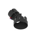 4" Pearl 120V LED Round Trimless Adjustable Slot Retrofit, 1050lm / 10W, 2700K, Black Finish