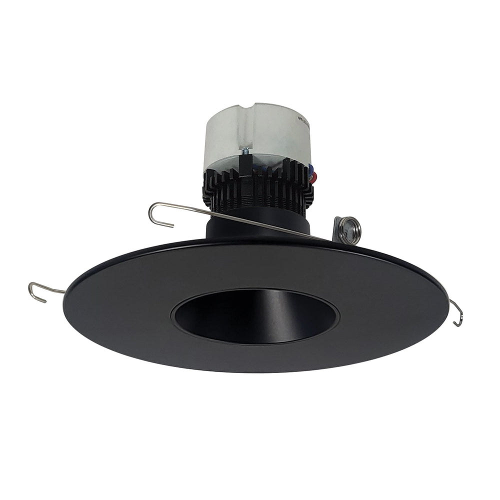 5"/6" Pearl 120V LED Round Retrofit Reflector, 1150lm / 10W, 2700K, Black Reflector / Black Flange