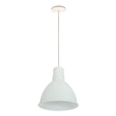 8" RLM LED Shade, 1200lm, 3000K, Black/White, 120V 0-10V/Triac/ELV & 277V 0-10V Dimming