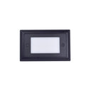 Mia Die-Cast Mini LED Step Light w/ Frosted Lens Face, 74lm, 1.5W, 3000K, Bronze, 120V Dimming