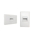 Ari LED Step Light w/ Interchangeable Horizontal and Vertical Face Plates, 47lm / 2.5W, 3000K, Black Finish