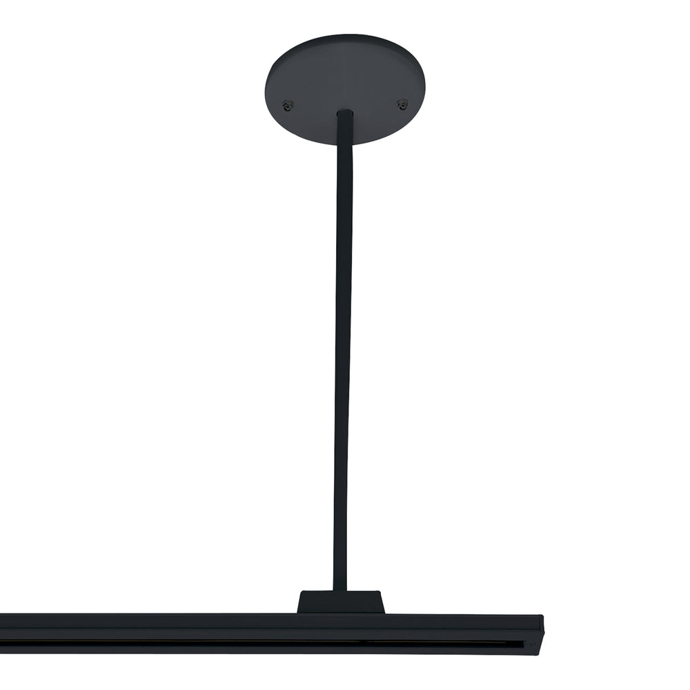96" Pendant Assembly Kit for Track Systems, Black Finish