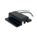 Floating Canopy Feed for One-Circuit Track, Black Finish