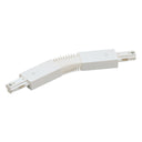 Flexible Connector for One-Circuit Track, Black Finish