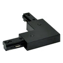L-Connector for One-Circuit Track, Black Finish