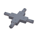 X-Connector for One-Circuit Track, Black Finish