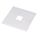 Outlet Box Cover, Black Finish