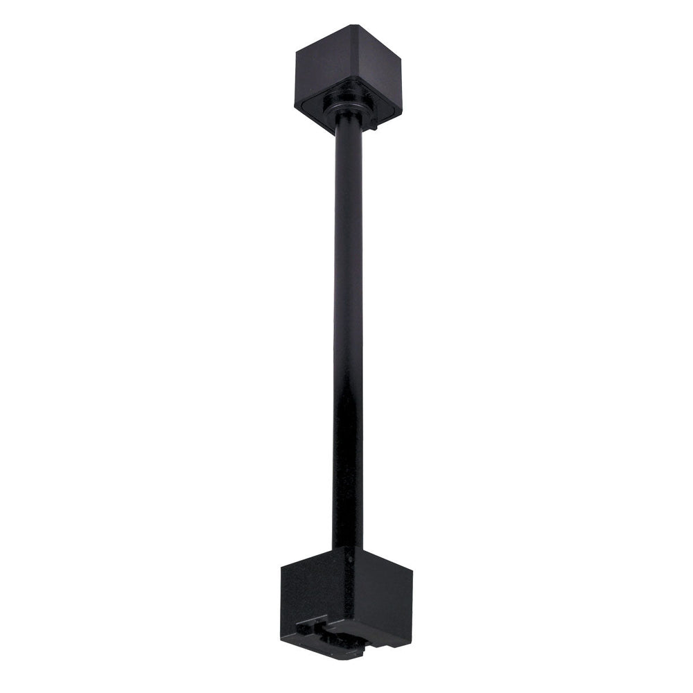48" Track Head Extension Rod, Black Finish
