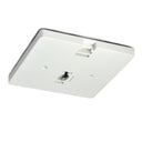 Square Monopoint Canopy for Low Voltage Track Head, Black Finish