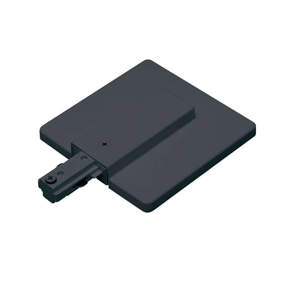 Live End Feed w/ Canopy, One-Circuit Track, Black Finish