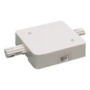 In-Line Feed w/ Circuit Limiter, 10 Amps, One-Circuit Track, Black Finish