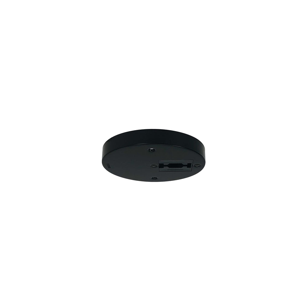 Round Monopoint Canopy for Aiden Track Head (NTE-850), Black Finish